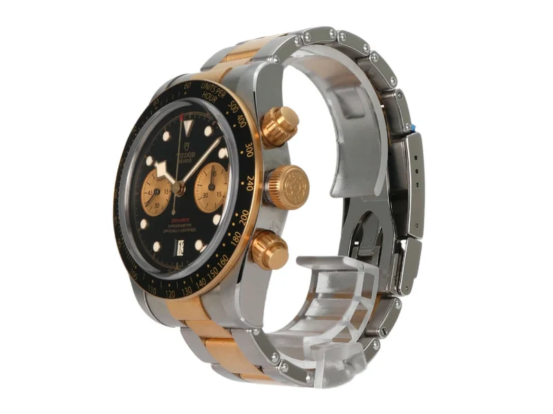 Tudor Heritage Black Bay Chrono Steel Gold 79363N-0001