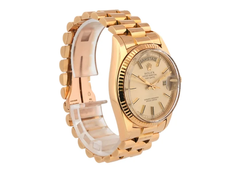 Rolex Day-Date Gelbgold 1803 Champagner