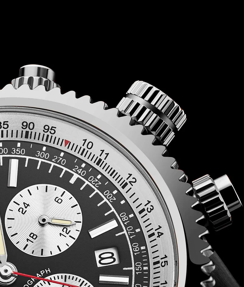 Stührling Turbine 4015 44mm Chronograph