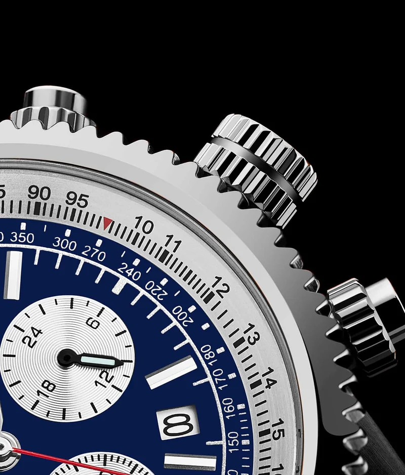 Stührling Turbine 4015 44mm Chronograph