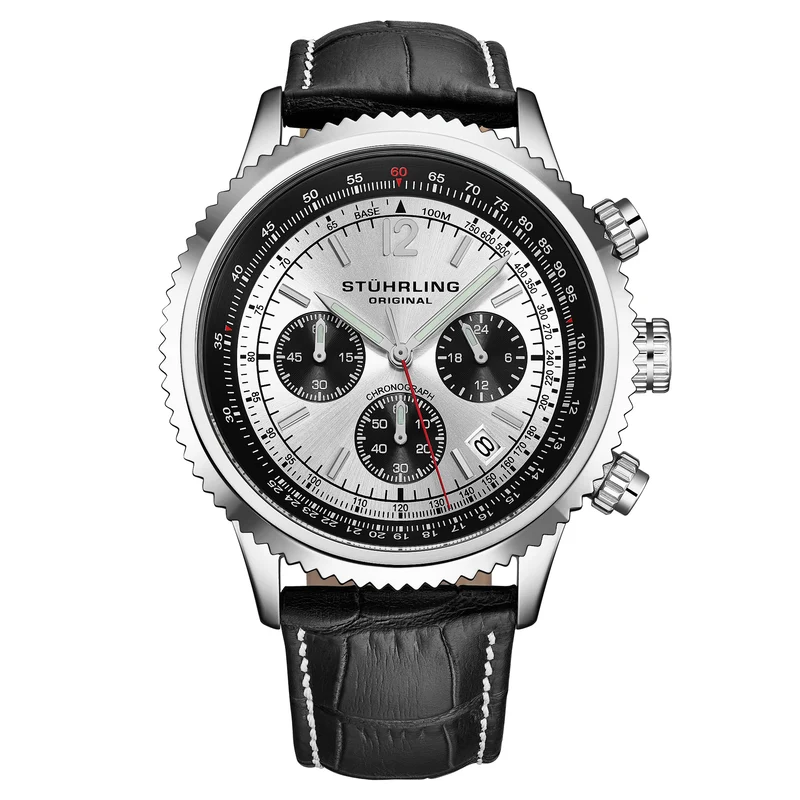 Stührling Turbine 4015 44mm Chronograph