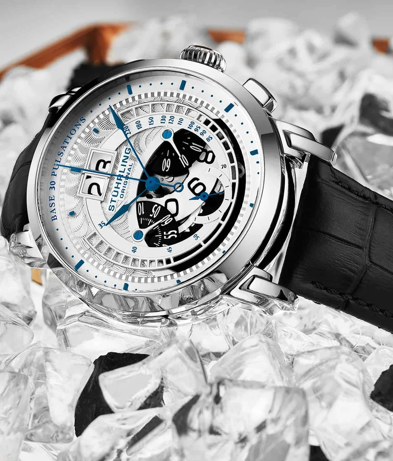 Stührling Imperia 4013 Quartz 44mm Chronograph