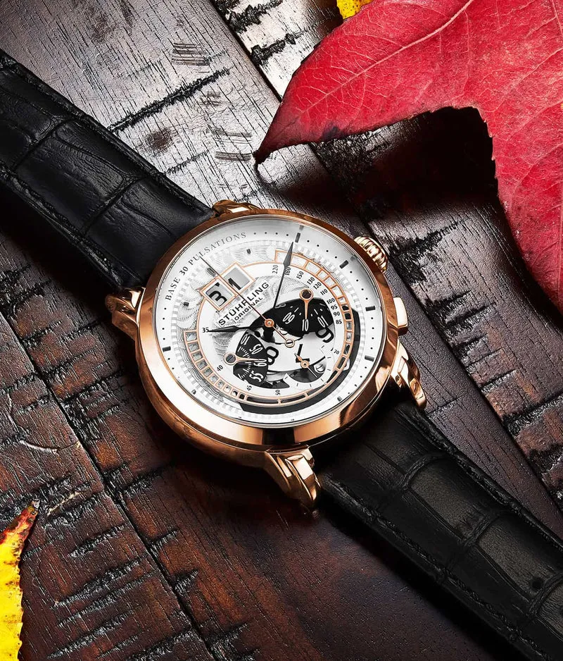 Stührling Imperia 4013 Quartz 44mm Chronograph