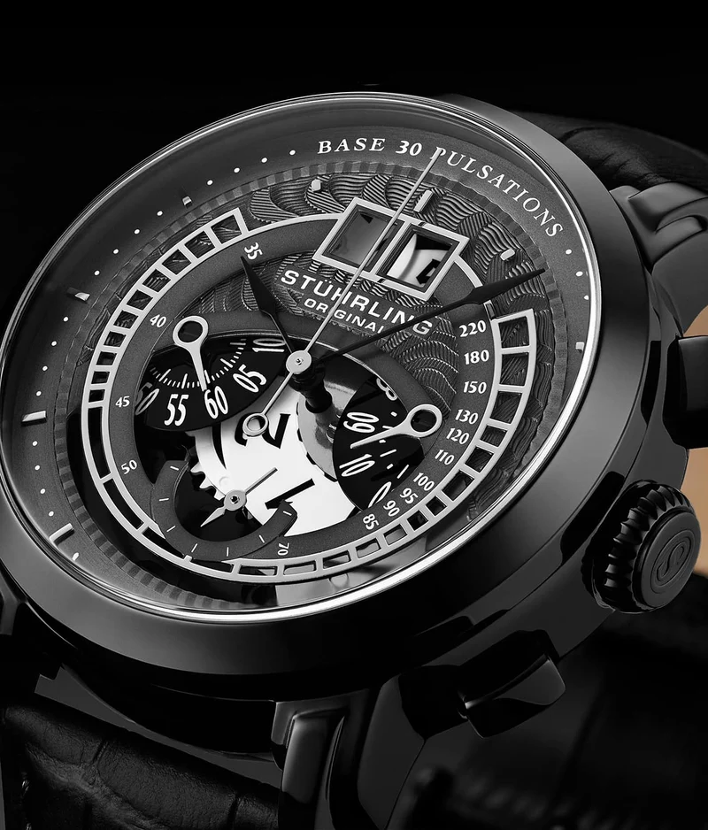 Stührling Imperia 4013 Quartz 44mm Chronograph