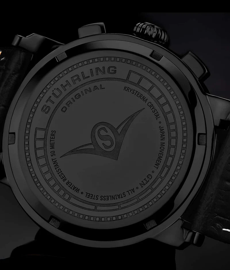 Stührling Imperia 4013 Quartz 44mm Chronograph