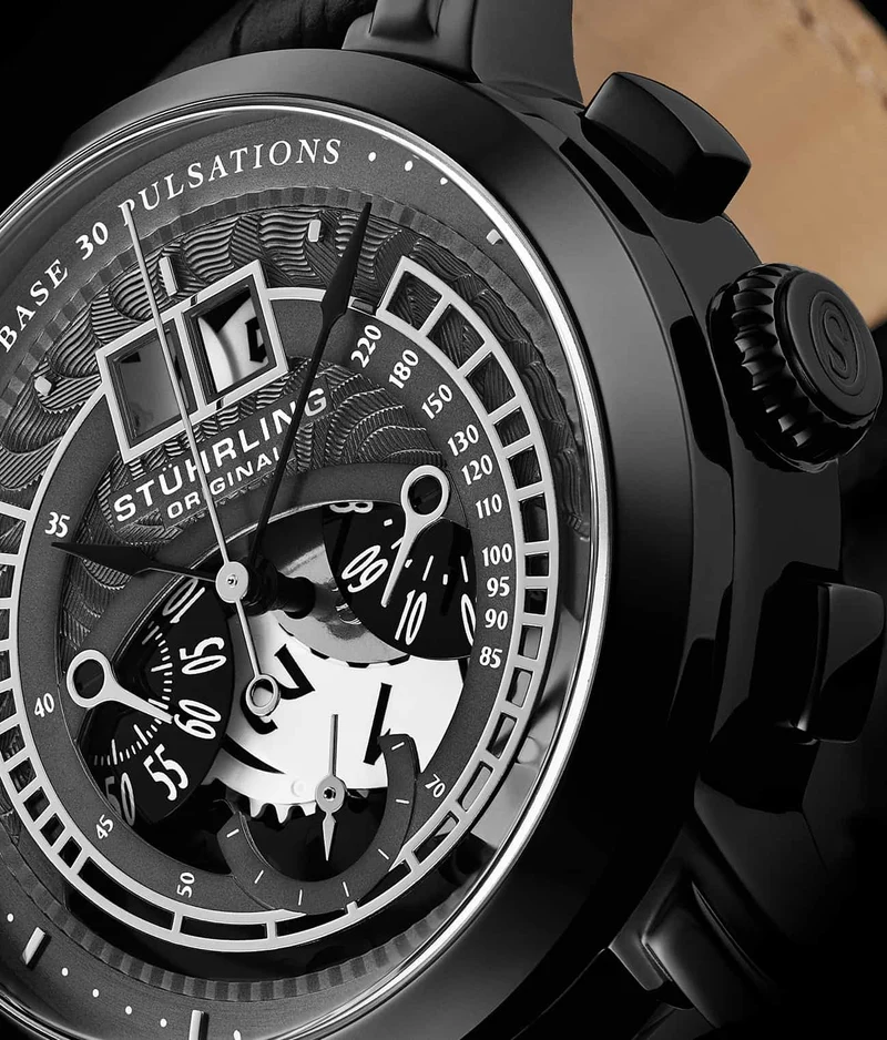 Stührling Imperia 4013 Quartz 44mm Chronograph