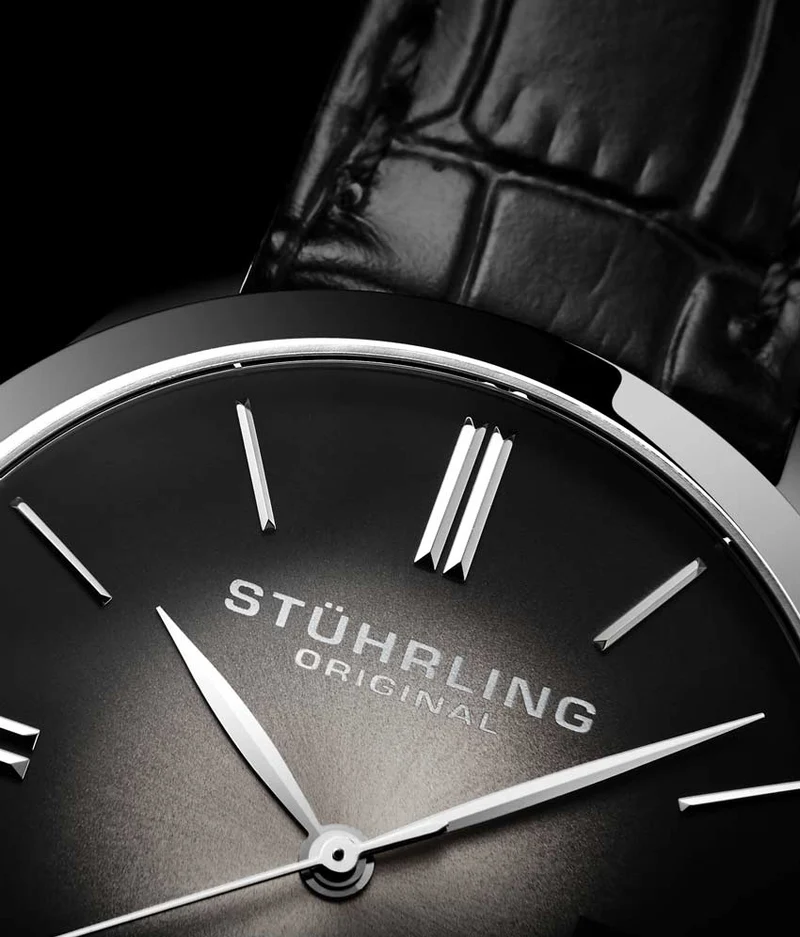 Stührling Cuvette II 4014 Quartz 42mm Classic Watch