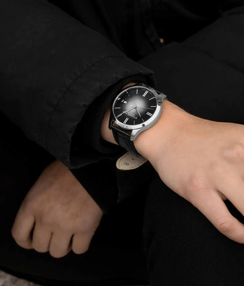 Stührling Cuvette II 4014 Quartz 42mm Classic Watch
