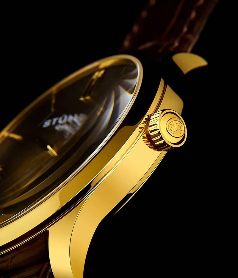 Stührling Cuvette II 4014 Quartz 42mm Classic Watch