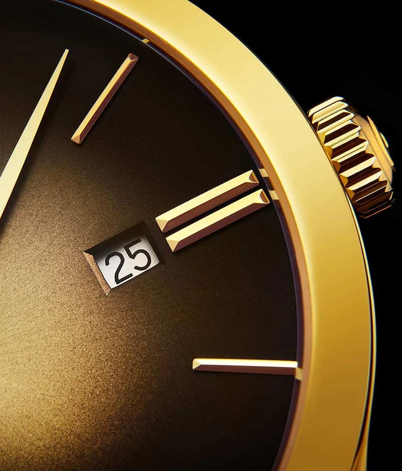 Stührling Cuvette II 4014 Quartz 42mm Classic Watch