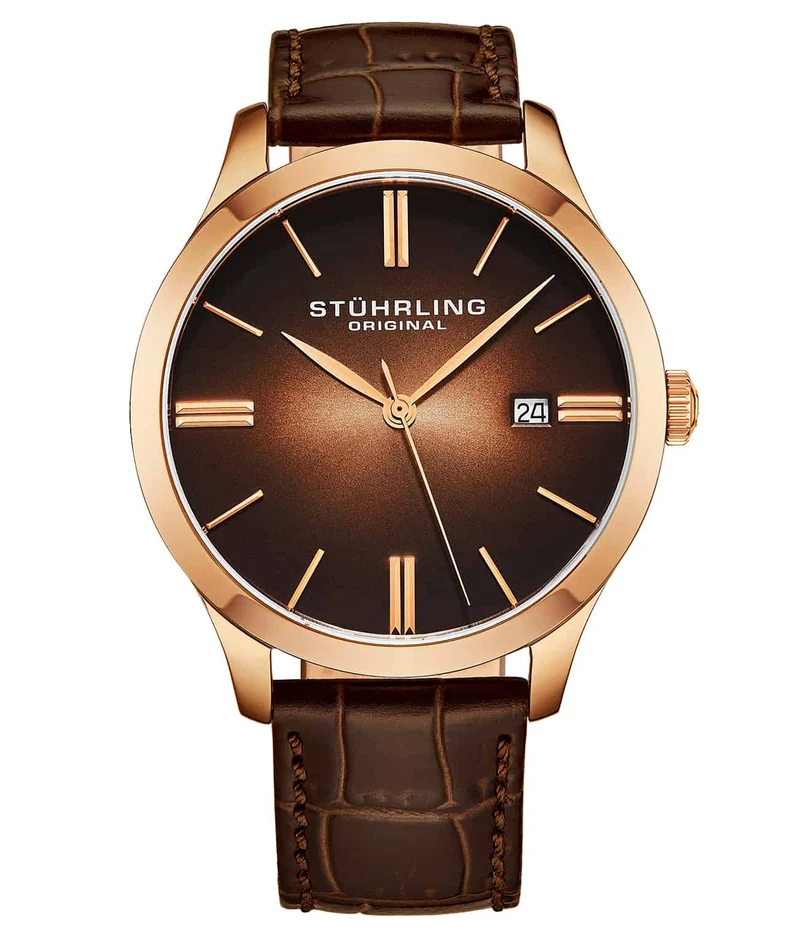 Stührling Cuvette II 4014 Quartz 42mm Classic Watch