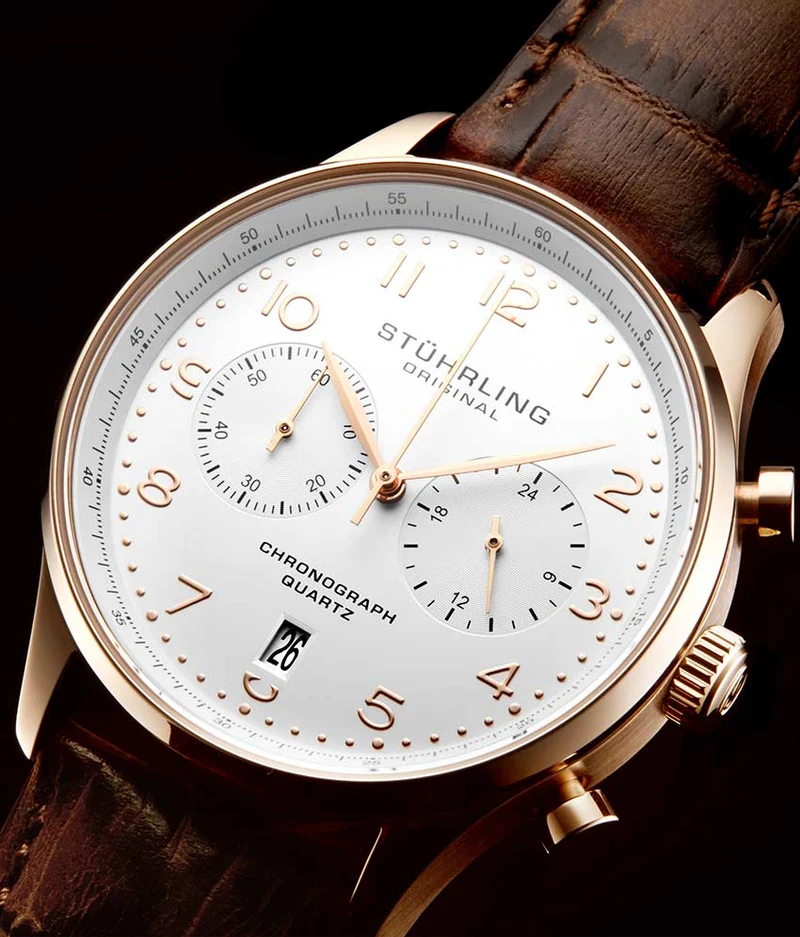 Stührling GR1-Q 4012 Quartz 42mm Chronograph