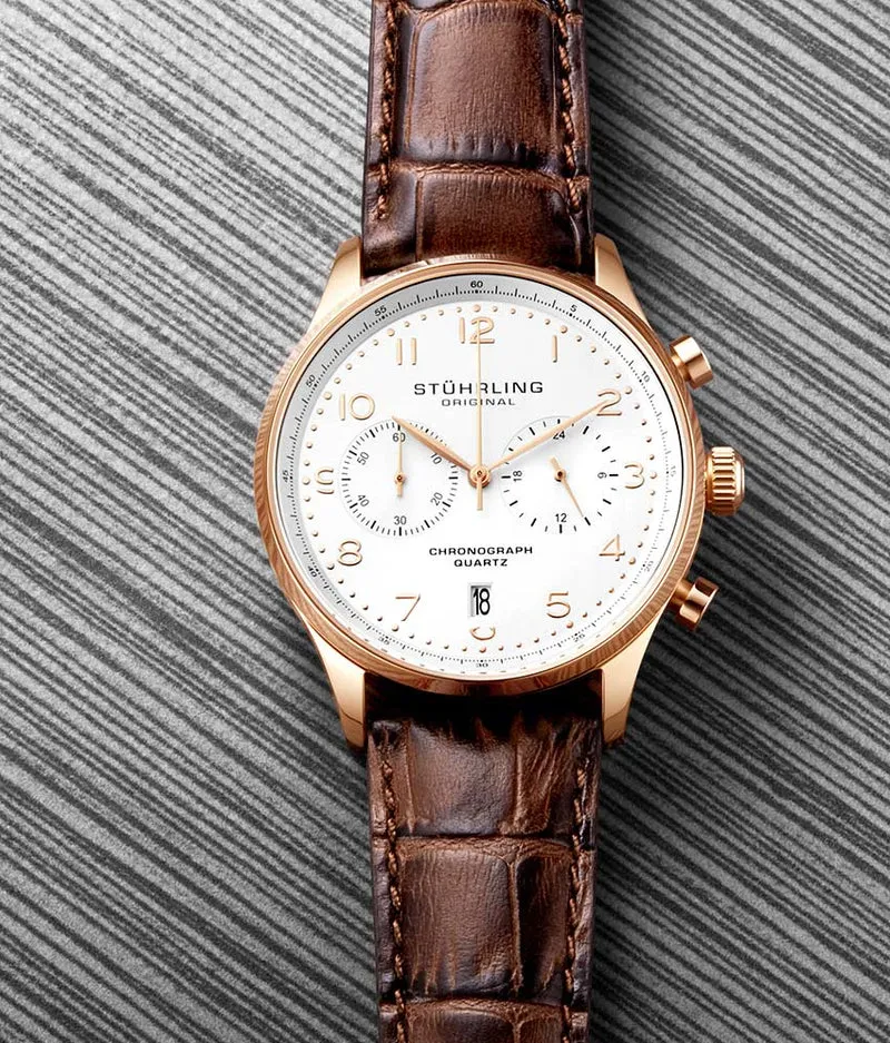 Stührling GR1-Q 4012 Quartz 42mm Chronograph