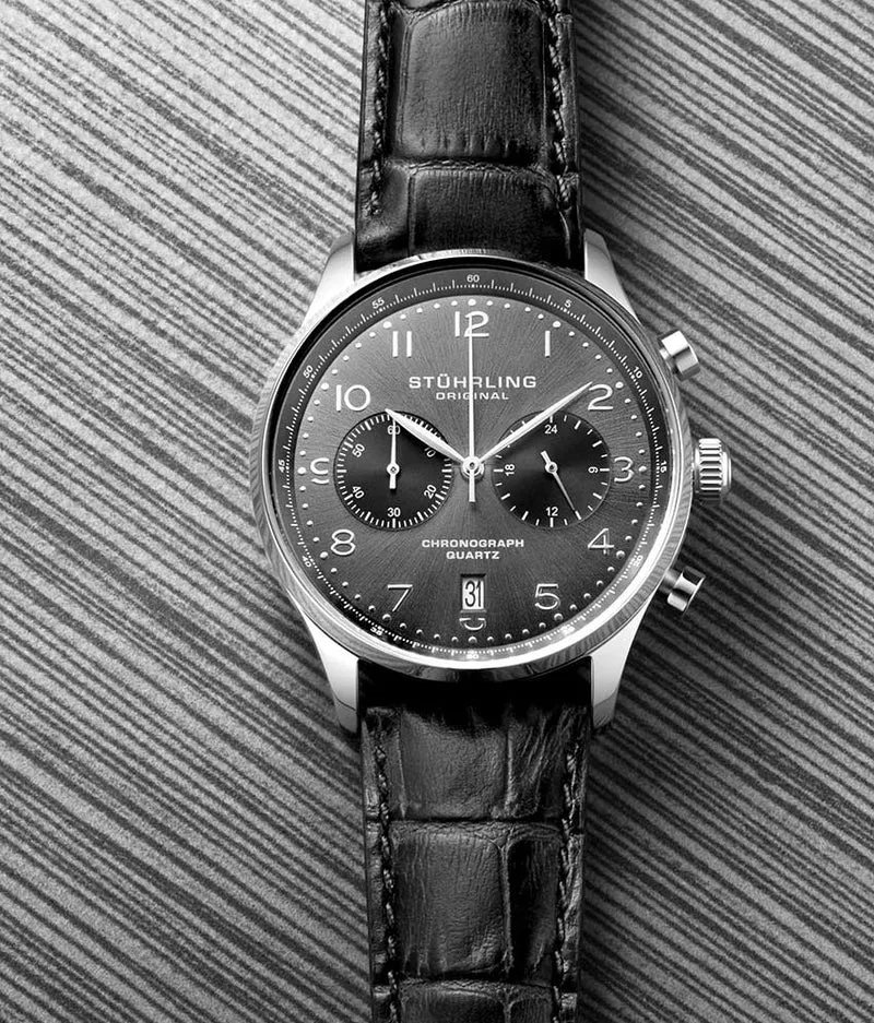 Stührling GR1-Q 4012 Quartz 42mm Chronograph