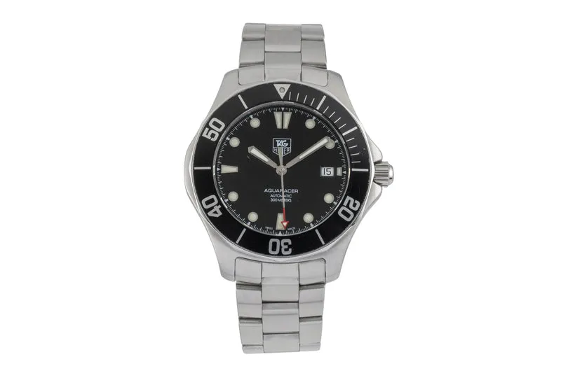 Tag Heuer Aquaracer steel automatic men's watch WAB2010 LP: 4550EUR [2603127]