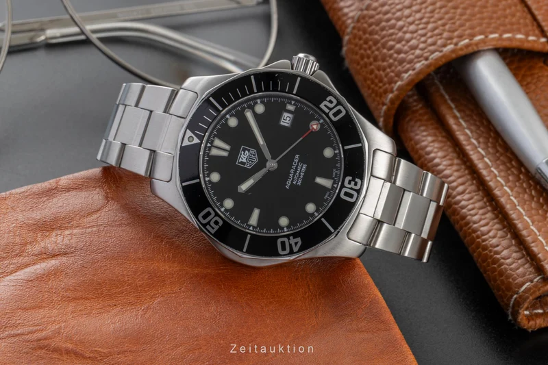 Tag Heuer Aquaracer steel automatic men's watch WAB2010 LP: 4550EUR [2603127]