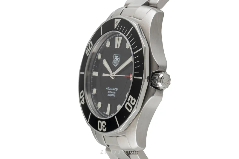 Tag Heuer Aquaracer steel automatic men's watch WAB2010 LP: 4550EUR [2603127]
