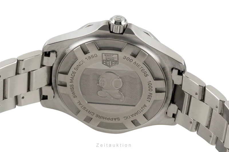 Tag Heuer Aquaracer steel automatic men's watch WAB2010 LP: 4550EUR [2603127]