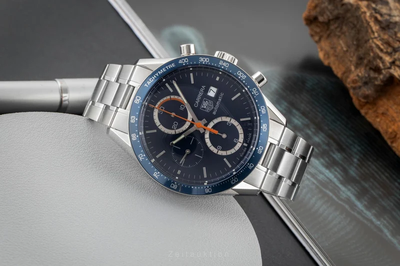 Tag Heuer Carrera chronograph steel automatic men's watch CV2015 [2603323]