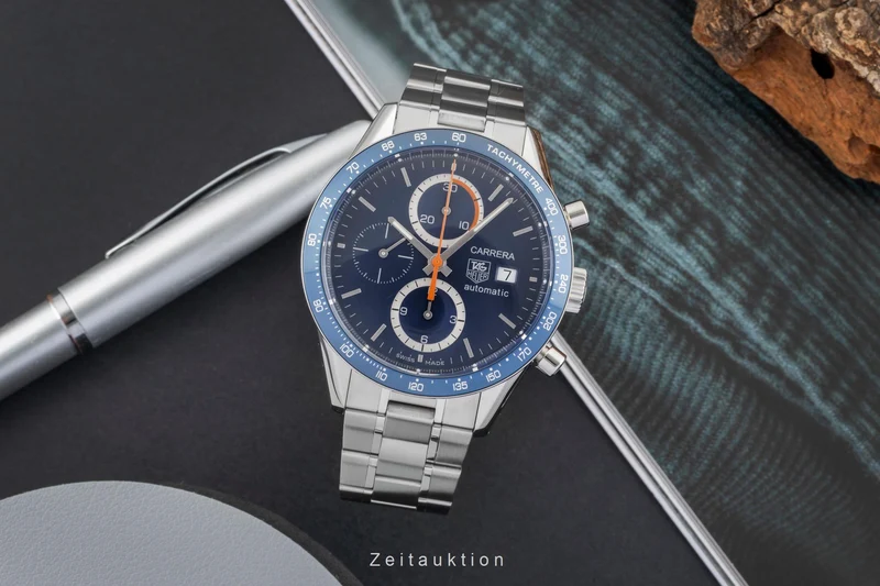 Tag Heuer Carrera chronograph steel automatic men's watch CV2015 [2603323]