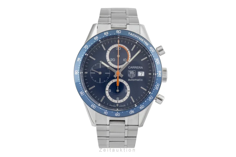Tag Heuer Carrera chronograph steel automatic men's watch CV2015 [2603323]