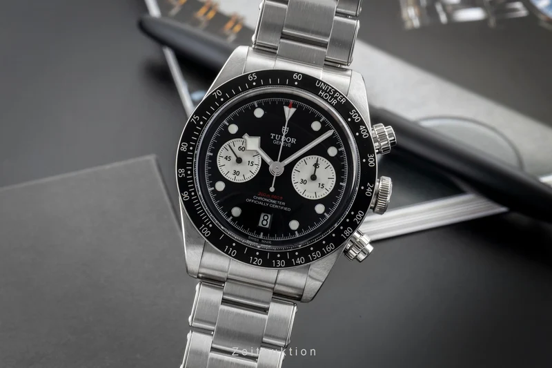 Tudor Black Bay chronograph steel automatic men's watch 79360N-0011 LP: 6240EUR [2603375]