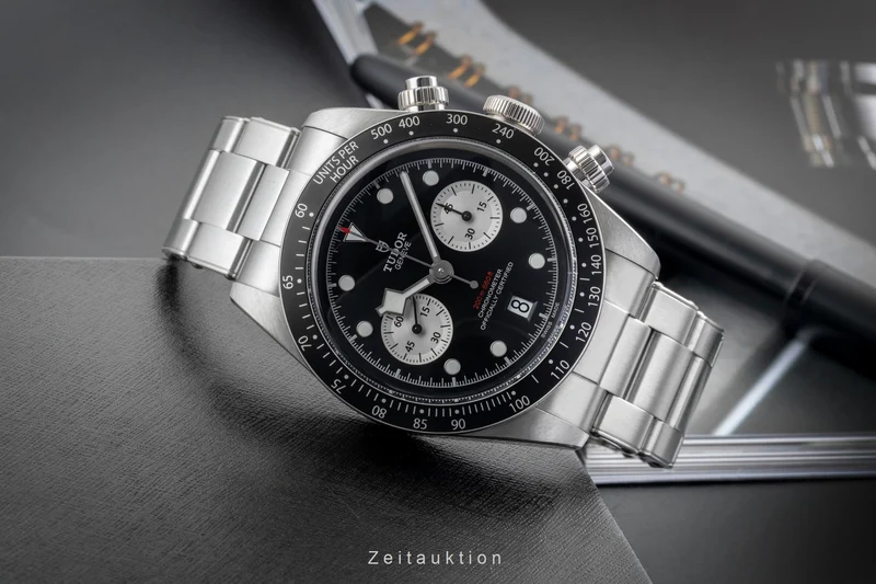 Tudor Black Bay chronograph steel automatic men's watch 79360N-0011 LP: 6240EUR [2603375]