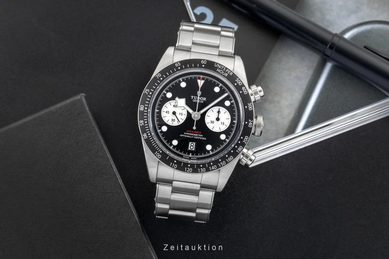 Tudor Black Bay chronograph steel automatic men's watch 79360N-0011 LP: 6240EUR [2603375]