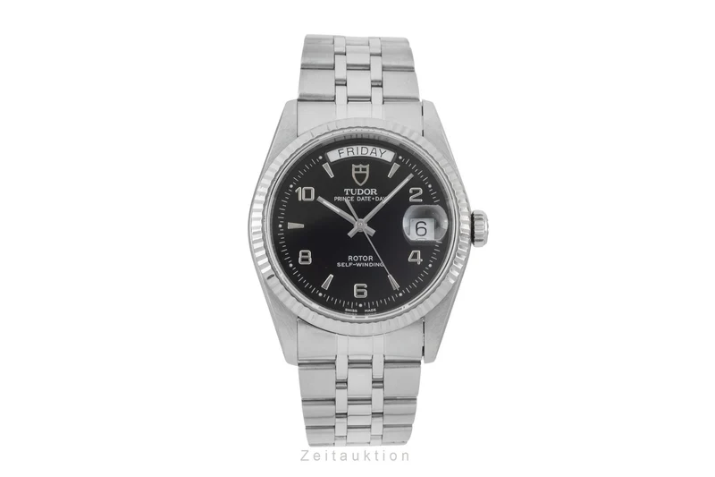 Tudor Date-Day 14 ct yellow gold automatic men's watch 76214 [2603480]