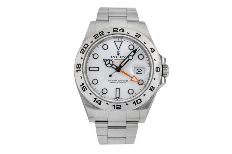 Rolex Explorer II steel automatic men's watch 216570 [2603236]