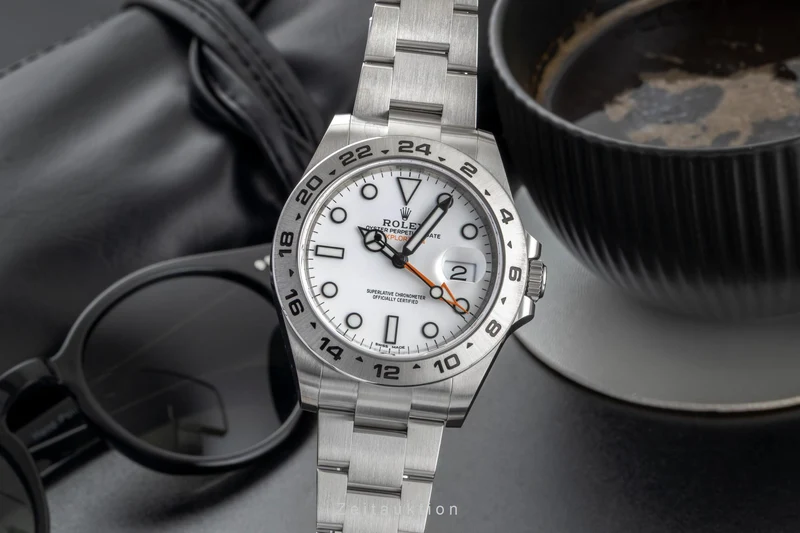 Rolex Explorer II steel automatic men's watch 216570 [2603236]