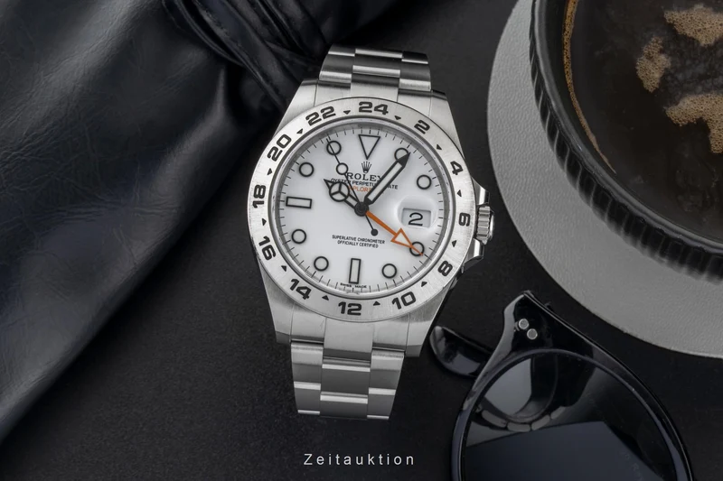 Rolex Explorer II steel automatic men's watch 216570 [2603236]