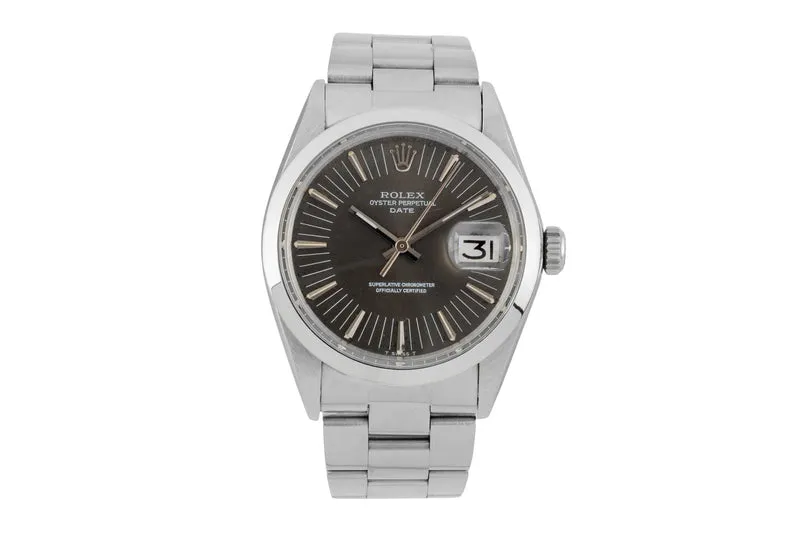 Rolex Date steel automatic men's watch 1500 Vintage [2603489]