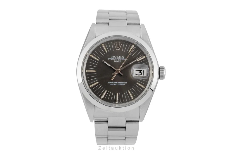 Rolex Date steel automatic men's watch 1500 Vintage [2603489]