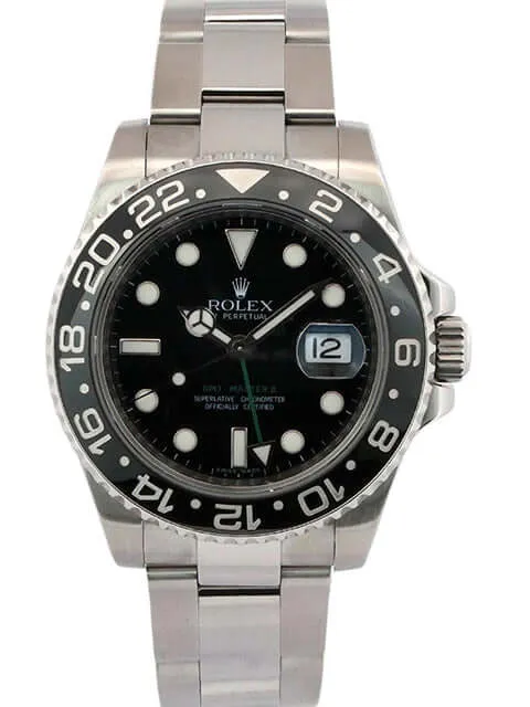 Rolex GMT-Master II Edelstahl 116710LN