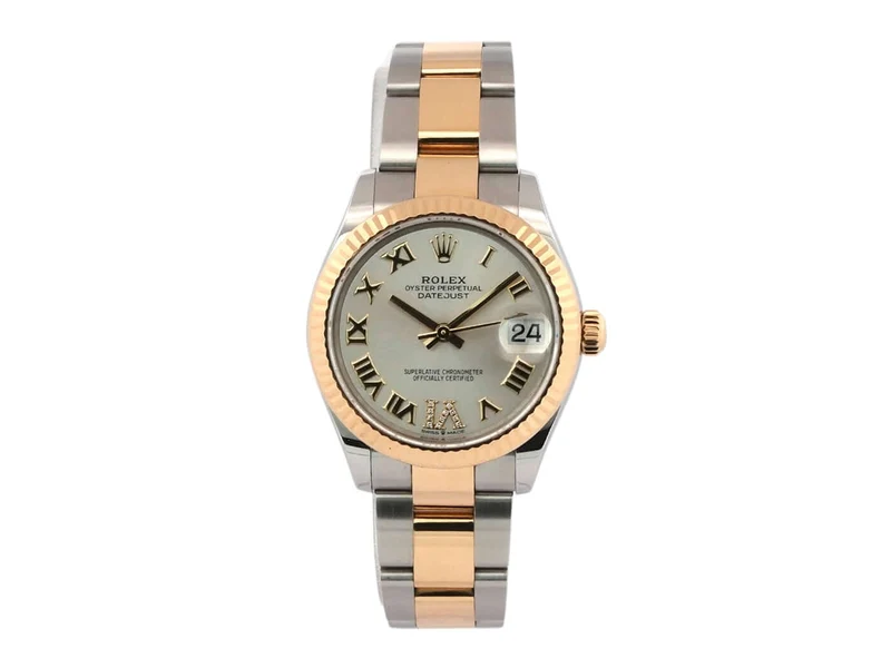 Rolex Datejust 31 Oystersteel Gelbgold 278273 Silber R Diamant