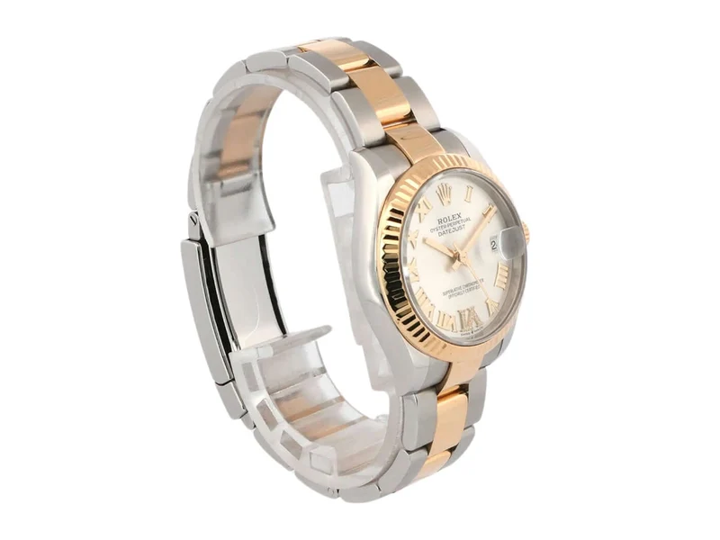 Rolex Datejust 31 Oystersteel Gelbgold 278273 Silber R Diamant