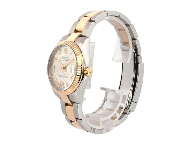 Rolex Datejust 31 Oystersteel Gelbgold 278273 Silber R Diamant