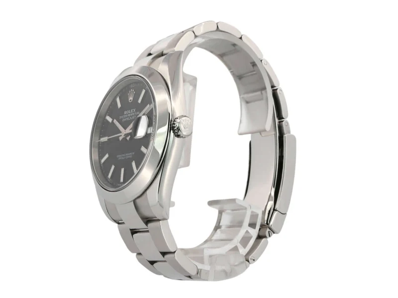 Rolex Datejust 41 Edelstahl 126300 Schwarz