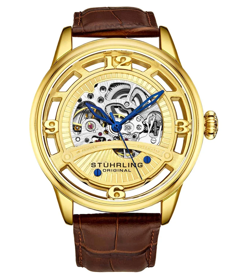 Stührling Dauphine 3974 Automatic 48mm Skeleton
