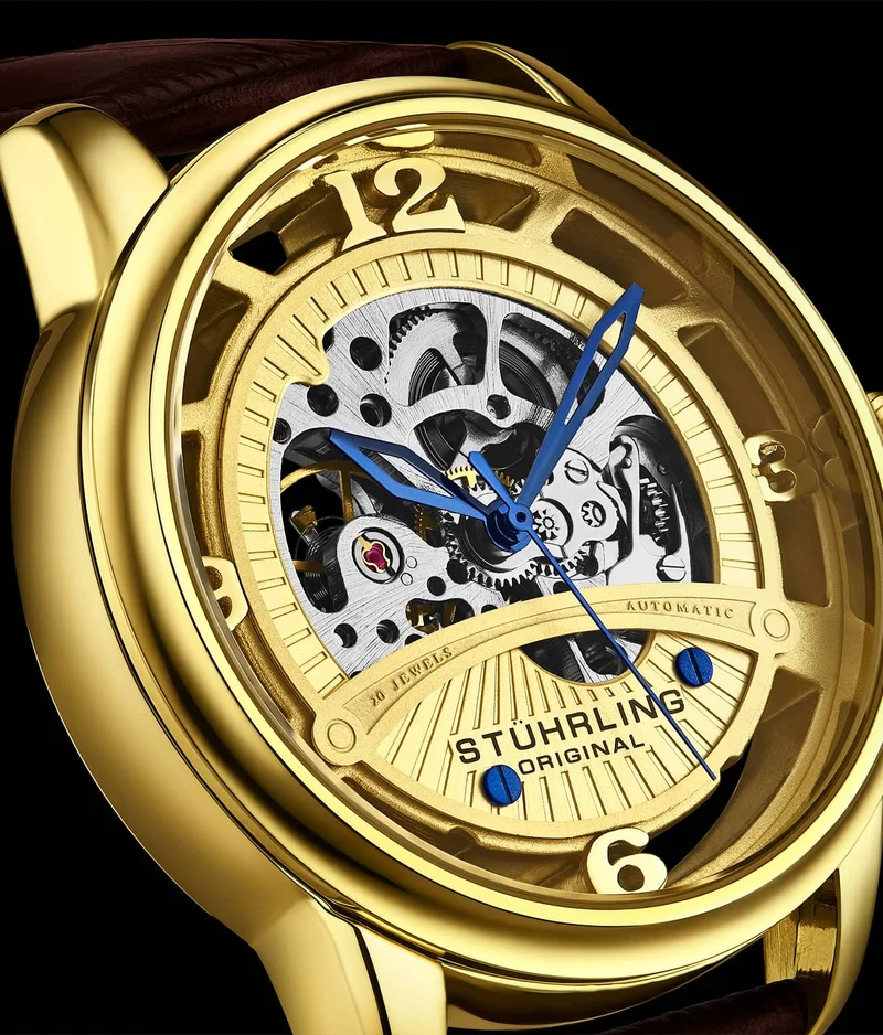 Stührling Dauphine 3974 Automatic 48mm Skeleton