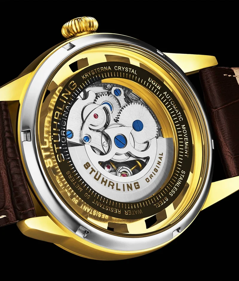Stührling Dauphine 3974 Automatic 48mm Skeleton