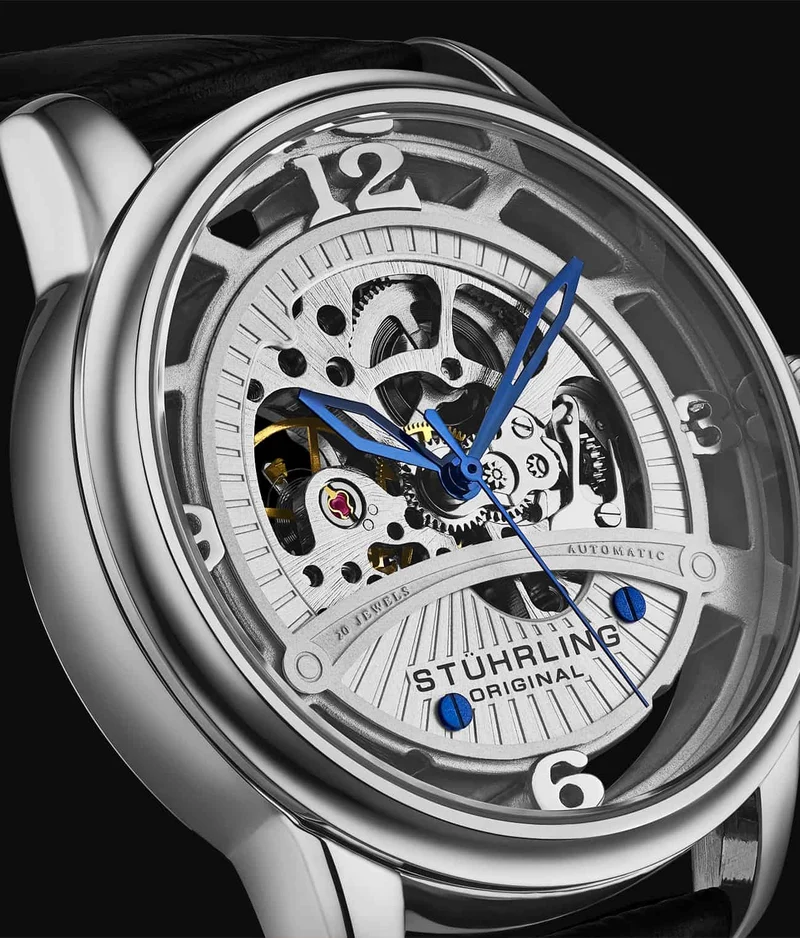 Stührling Dauphine 3974 Automatic 48mm Skeleton