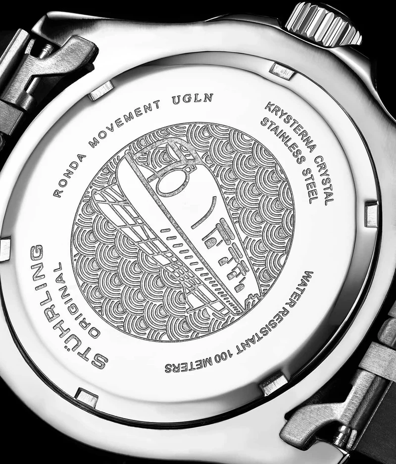 Stührling Meridian 3968L GMT Quartz 42mm Diver