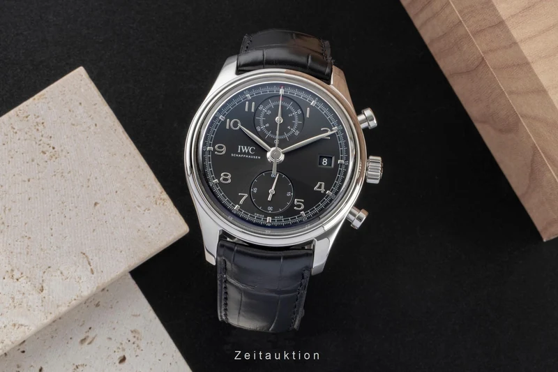 IWC Portugieser chronograph steel automatic men's watch IW390404 [2603355]