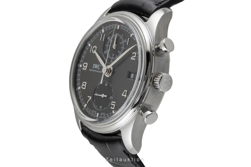 IWC Portugieser chronograph steel automatic men's watch IW390404 [2603355]