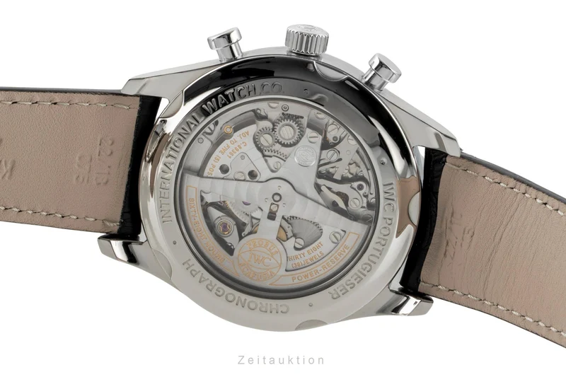 IWC Portugieser chronograph steel automatic men's watch IW390404 [2603355]