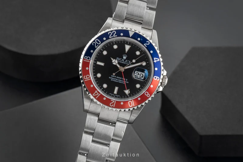 Rolex GMT-Master II steel automatic men's watch 16710 [2603234]