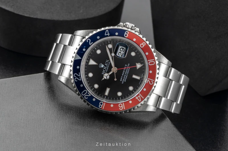 Rolex GMT-Master II steel automatic men's watch 16710 [2603234]