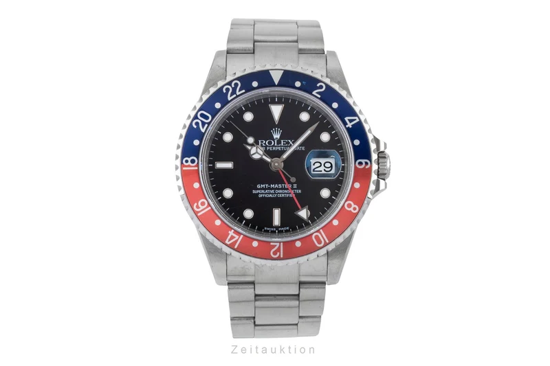 Rolex GMT-Master II steel automatic men's watch 16710 [2603234]